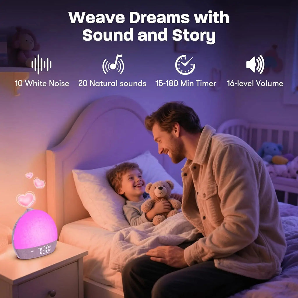 Sunrise Alarm Wake-Up Light colour modes