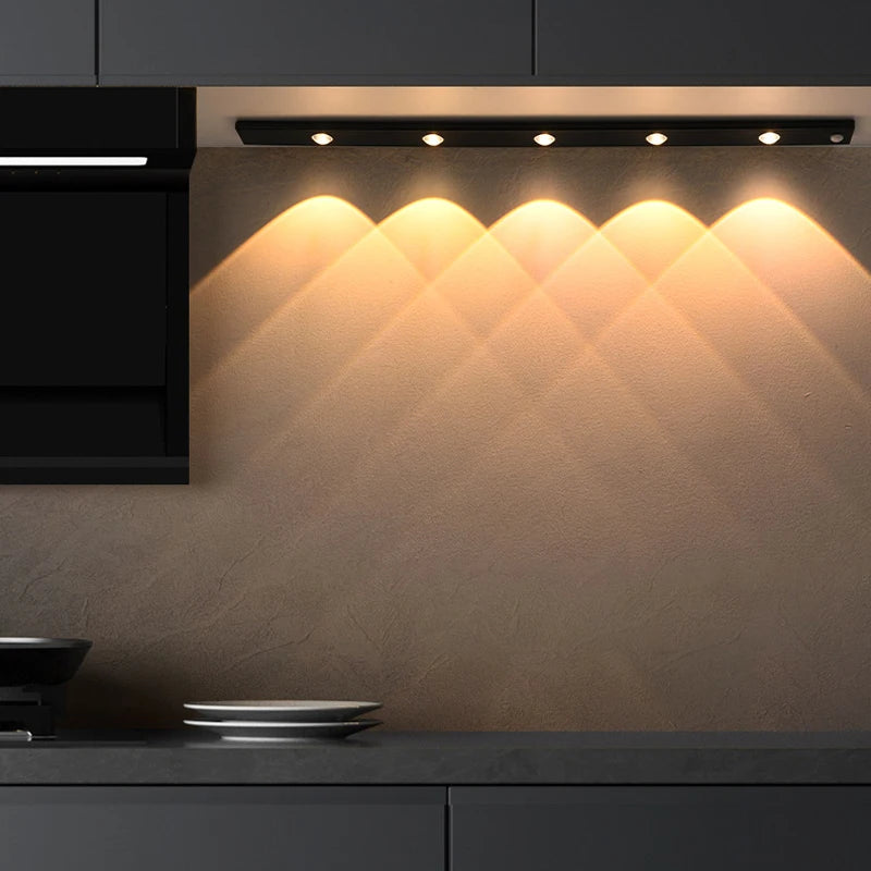 Motion Sensor Cabinet Light magnetic mounting strip